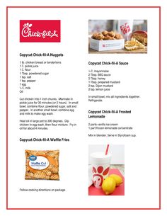 an advertisement for chick - fil - fil's chicken nuggies