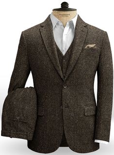 Brown Flecks Donegal Tweed Suit : StudioSuits: Made To Measure Custom Suits, Customize Suits, Jackets and Trousers Green Tweed Suit, Tan Brown Shoes, Brown Tweed Suit, Wild Landscape, Donegal Tweed, Tweed Pants, Tweed Suit, Green Tweed, Custom Suits