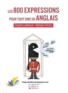 the book cover for les 80 expressions pour tour en angaiss, with an image of