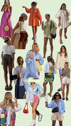 Colorful Fashion Aesthetic, Spring Summer Capsule Wardrobe, Outfit Inspo Summer, Casual Chic Style, Cute Summer Outfits, Knit Outfit