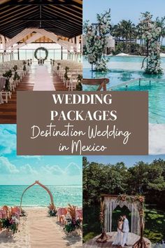 Mexico is the #1 place for wedding packages to send couples to tie the knot for its incredible scenery, amazing hospitality, incredible value and all-inclusive options. Curious about what’s included in their wedding packages? Keep scrolling to take a peek! From simple setting and decor, special perks for the wedding couple and a complimentary honeymoon. Make sure to have your dream destination wedding in Mexico.