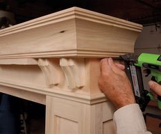 Building Fireplace Mantel, Diy Craftsman Fireplace, Antique Fireplace Mantel, Craftsman Finishes, Craftsman Fireplaces, Simple Diy Mantle, Fireplace Ideas Craftsman Style, Wainscoting Above Fireplace, Diy Craftsman Fireplace Surround