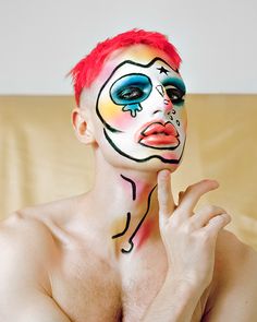 Avant Garde Makeup, Queen Makeup, Lactose Intolerant, Male Makeup, Kids Makeup