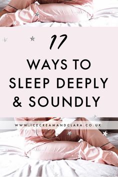 How to sleep better at night routine ideas and how to get to sleep faster when you can’t sleep at bedtime