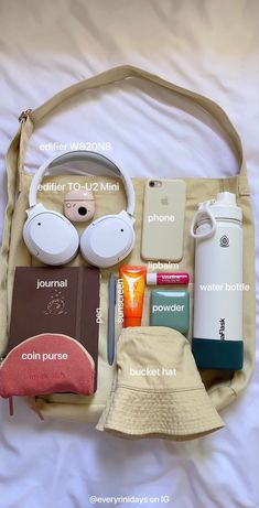 Summer Bag Essentials, Backpack Essentials, In My Bag