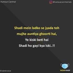 an image with the words shadi mein lado se jyda toh mujhe autiya ghora hai