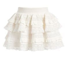 BRAND NEW WITH TAGS 100% AUTHENTIC LoveShackFancy Girls Billi Skirt in Antique White  Billie Skirt is reimagined in 100% cotton voile.  Below a wide smocked waistband, the skirt falls to two shirred tiers with ruffle details. 100% Cotton, Lining 100% Cotton  Available in size 4-5Y Runs pretty full and usually can be worn till 7 years old GUARANTEED 100% AUTHENTIC Png Skirts, Island Chic, White Ruffle Skirt, Cutout Skirt, Ruffle Skirts, Fancy Skirts, Cottagecore Clothes, White Lace Skirt, Fall Skirts