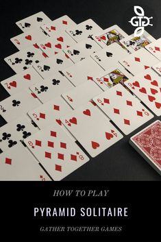 how to play pyramid solitaire