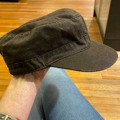 Nwot 100% Cotton Great Condition. Paperboy Cap, Velcro Straps, Chocolate Brown, On Back, Color Combinations, Women Accessories, Hats, Closet, Women Shopping