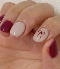 Minimal Nail, Romantic Nails, Gel Nails Diy, Her Nails