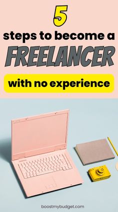 How to become a freelancer for beginners: when we think about how to make extra money or work from home, freelancing is one of the first jobs that come to mind. But how to become a successful freelancer, without experience? This post will walk you through exactly how to become a freelancer in 5 simple steps, even if you've never worked online before! Your awesome new freelance career is waiting for you, you just need to know how to get started! Quick Side Hustle Money, Worldwide Online Side Hustles, Manage Money, Working Online, Side Income, Make Extra Money, Side Jobs, Hustle Ideas, One Job