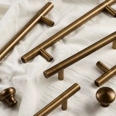 Explore the Simply Solid Brass Collection, where minimalist design meets modern elegance. Crafted with precision and attention to detail, these handles offer a sleek and understated aesthetic that complements any interior decor. Whether for door handles, dresser handles, or kitchen door handles, the Simply Solid Brass Collection adds a touch of sophistication to your space. Elevate your home with the timeless beauty and versatility of these minimalist handles, designed to bring a modern texture to any interior. Experience the perfect fusion of form and function with the Simply Solid Brass Collection today! Specifications: Material: Solid brass Accessories: 2 x Screws Center to center length: 150mm: center to center 96mm 180mm: center to center 128mm 190mm: center to center 128mm 210mm: cen Modern Texture, Kitchen Door Handles, Brass Accessories, Dresser Handles, Kitchen Door, Brass Handle, Kitchen Doors, Brass Handles, Cabinet Handles