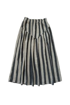 [Description] Meet the Jessie skirt in our best selling double gauze in a new custom thick stripe. We think she's a little bit country, and a lot cute. Pairs well with sandals or your favorite cowboy boots. Side seam pockets and an elastic waist (stretches an additional 6".) The Jessie skirt is a new style made in very limited edition to make sure she's well received. This skirt is garment dyed, therefore preshrunk!Made in San Francisco, CA. [Description] [Fabric + Care] 100% Cotton double gauze Waist Stretches, Double Gauze, Stripe Skirt, Up Girl, Mode Inspiration, Dream Clothes, New Wardrobe, Look Cool, Karl Lagerfeld