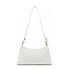 Free U.S. shipping. Style: Classic , color:White, suite for season：Spring, Summer, Autumn, Winter ，Date, Honeymoon, Party, Red Carpet, Wedding, Material Genuine Leather, Women's White Leather Baguette Bags Zipper Shoulder Bag Leather Suitcase, Zipper Fashion, Baguette Bag, Types Of Bag, Knitted Bags, Womens Tote, Retro Stil, Chest Bag, White Bag