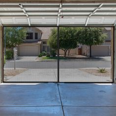 Create an accessible, comfortable space with this Magnetic Garage Screen Door by Nature Spring. Ideal for keeping bugs out while boosting airflow, this heavy-duty magic mesh screen door features a weighted bottom to keep the fiberglass mosquito net in place. All the necessary hardware is included for fast, easy installation, and the magnetic center clasp lets you in and out the screen doors without disturbing the mounting mechanisms for fuss-free use. Nature Spring Magnetic Garage Screen Door 16 Double Screen Doors, Garage Door Screen, Garage Screen, Mesh Screen Door, Double Garage Door, Single Garage Door, Mesh Curtain, Garage Screen Door, Magnetic Screen Door