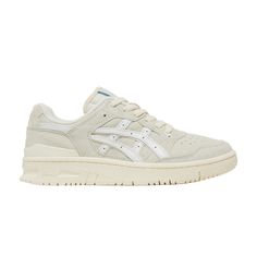 Find ASICS Kith X Ex89 'antique White on Editorialist. Kith x EX89 'Antique White' Asics Ex89, Asics Shoes, Shoes For Men, Antique White, Low Top, Top Sneakers, Shoes Mens, Great Deals, For Men