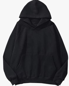 Sweat Noir, Oversize Pullover, Loose Hoodie, Basic Hoodie, Black Jumper, Sweatshirt Women, Cropped Tops, Hooded Tops, Pullover Shirt