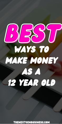 Do you want ideas on how to make money as a 12 year old fast? This post is full of ideas (you probably never thought of!) to make money for kids and preteens along with the best tips to make money. Some of these kid jobs can be done at home or online while some require them to go out. Check them out! With the rise of the online world, there's plenty of things a preteen can today do to make extra income. #makemoney #tween #preteen Jobs For 12 Year, Quick And Easy Ways To Make Money, Ways To Earn Money At 12, Ways To Make Money At 11, How To Make Money 12 Yo, Jobs For 11-12, How To Make Money 10-12, How To Make Money As A Kid 9-12, Things To Do To Make Money