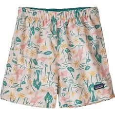 Patagonia Baggies Short - Infant Girls' | Backcountry.com Patagonia Baby, Baby Patagonia, Patagonia Baggies, Toddler Outdoor, Pink Birds, Global Textiles, Patagonia Kids, Pink Bird, The Lotus