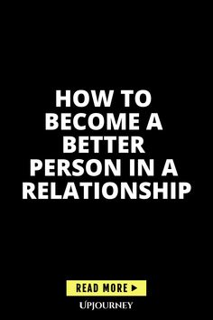 Learn how to improve yourself within your relationship with these insightful tips. Discover effective ways to become a better partner and strengthen your connection with your significant other. Enhance the quality of your relationship by working on personal growth and cultivating positive habits. Strengthen communication, trust, and mutual respect in your relationship by focusing on self-improvement. Incorporate these practical suggestions into your daily life to foster a more loving and harmoni How To Improve Yourself, Better Partner, Become A Better Person, Better Person, Mutual Respect, Positive Habits, First Dates