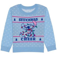 Give her wardrobe a festive refresh with this girls' Lilo and Stitch Christmas sweater from Jumping Beans. ©Disney Click on this KIDS APPAREL & SHOES GUIDE to find the perfect fit and more! Give her wardrobe a festive refresh with this girls' Lilo and Stitch Christmas sweater from Jumping Beans. ©Disney Click on this KIDS APPAREL & SHOES GUIDE to find the perfect fit and more! FEATURES Crewneck Long sleeves Disney's Lilo and Stitch graphic on chest Sweater knit constructionFABRIC & CARE Cotton, Lilo And Stitch Christmas, Diy Christmas Sweater, Shoes Guide, Stitch Christmas, Disney Lilo, Jumping Beans, Fall Kids, Kids Sweater, Sweater Knit