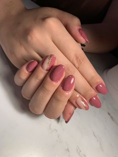 Casual Nail Extension Designs, Short Nail Extensions Designs, Acrylic Extensions Nails Design, Pink Gel Extension Nails, Simple Biab Nail Art, Simple Nail Extension Design, Nail Extension Designs Nude Color, Gel Extensions Design, Nail Extension Designs For Wedding