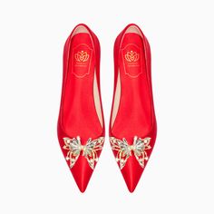 $71.00 Elegant Flat Court Shoes, Elegant Pointed Toe Flats For Summer Evenings, Red Wedding Shoes For Summer Formal Events, Red Summer Wedding Shoes For Formal Occasions, Formal Holiday Heels With Low Heel, Elegant Pointed Toe Flats For Formal Summer Events, Formal Low Heel Heels For Holidays, Chic Flat Wedding Shoes For Formal Occasions, Red Wedding Shoes For Summer Evening