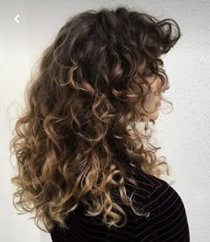 Curly Hair Trends, Colored Curly Hair, Curly Hair Inspiration, Long Curly Hair