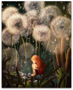 Hallatar: Tuhansien vuosien takaisia tarinoita 판타지 아트, Fairy Art, Whimsical Art, Book Illustration, In The Middle, The Middle