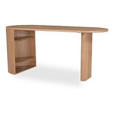 Edgar Desk (66") | West Elm Oval Desk, Ortho Office, Solid Oak Desk, Desk Brown, Desk Wood, Adjustable Height Standing Desk, Oak Desk, Adjustable Standing Desk, L Shaped Desk