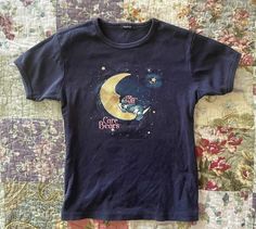 Care Bears Baby Tee  Shirt Outfit Idea Easy 30 day return policy 90s Does 70s, Space Aesthetic Outfit, Nice Shirts, Baby Tee Shirt, Tee Shirt Outfit, Baby Tee Shirts, Cool Fits, Care Bears