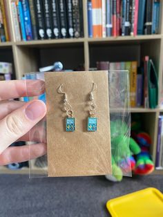 hi! these are my bmo earrings handmade by me! see my other adventure time stuff on my page :) Adventure Time Stuff, Adventure Time Bmo, Adventure Time, Earrings Handmade, Jewelry Earrings Dangle, Etsy Earrings, Dangle Drop Earrings, Dangle Earrings, Handmade Items