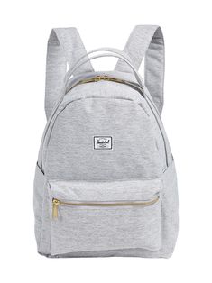 Find HERSCHEL SUPPLY CO. Nova Mid-volume Backpack on Editorialist. The Herschel Supply Co. Nova Mid-Volume Backpack is made from a ballistic weave fabric. It has a zip closure, front zip pocket, and side pouch pockets. The interior features a patch pocket. The backpack also has adjustable shoulder straps and is lined. It measures 15.75 inches in height, 11 inches in length, and 5.5 inches in depth. The backpack is carried on the back and weighs 19 ounces. This is a classic backpack for everyday use. Light Backpack, Weave Fabric, Herschel Supply Co, Herschel Supply, Classic Backpack, Herschel, 11 Inches