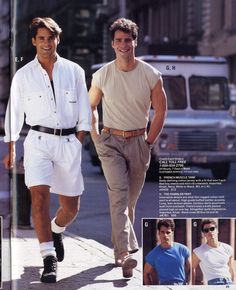 Mens Fashion 1980s, 80s Men Fashion, Vintage Outfits For Men, 1980s Men, Vintage Outfits Men