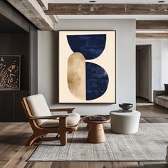 Large Beige And Blue Minimalist Art Textured Abstract Painting Minimalist Wall Art For Livingroom Geometric Abstract Painting, Modern Abstract Art Geometric, Abstract Painting Acrylic Modern, Dynamic Shapes, Circle Canvas, Custom Frames, Abstract Minimalist, Textured Art, Linen Canvas