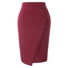 Ol feminino lápis saia vintage retro arco-nó dividir quadris sólidos-envolto bodycon na altura do joelho saias outono escritório trabalho saia Loja Online | AliExpress móvel Work Skirts, Cute Spring Outfits, Spring Outfits 2022, Early Spring Outfits, Cute Spring, Outfits 2022, Button Dress, Summer Trends, Spring Outfits Casual