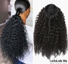 This Hair Extensions item by luckyladyhair has 154 favorites from Etsy shoppers. Ships from China. Listed on Dec 27, 2022 Protective Updos For Natural Hair, Drawstring Ponytail Styles, Natural Ponytails For Black Hair, Curly Ponytail Black Women, Black Hair Bun Styles, Curly Ponytail Weave, Human Hair Ponytail Extensions, Human Hair Ponytail, Low Ponytail Hairstyles