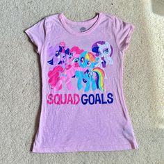 Girls Pink My Little Pony Graphic Short Sleeve T Shirt Size L (10/12) New Without Tags Pink My Little Pony, Short Sleeve T Shirt, Shirt Color, Pink Girl, My Little Pony, Kids Shirts, Shirts Tops, Colorful Shirts, Kids Shop