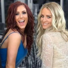 Chelsea & Leah! Chelsea Houska Red Hair Color Formula, Leah Messer, Pelo Chocolate, Chelsea Deboer Maternity