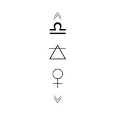 the symbols for different types of people are shown in black and white, with an arrow pointing