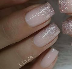 Bridesmaids Nails, Nails For Bride, Smink Inspiration, Blush Nails, Wedding Nails For Bride, Wedding Nails Design, Short Acrylic Nails Designs, Neutral Nails