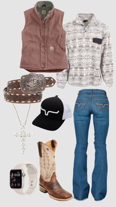 Cute Western Clothes, Country Outfit, Cute Cowgirl Outfits, Western Clothes