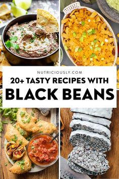 20 tasty recipes with black beans that are delicious and nutritious to eat