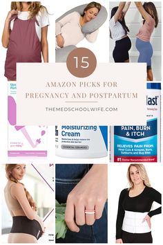 the top 15 amazon picks for pregnant and postpartumm featured in this article