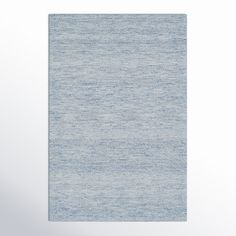 a blue rug on a white background