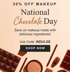 Calling all CHOCOLATE lovers! Makeup pigmented with chocolate and even smells like chocolate! This is my favorite mascara!!! Chocolate Makeup, Beauty Products Diy, Makeup Pigments