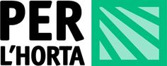 the logo for super l'horta is shown in black and white with green