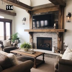 Please do not purchase a Mantel without first filling out the Quote Form and receiving a quote from us. Quote Form: https://form.jotform.com/240524957086059 Discover the Quintessence of Rustic Elegance: Mantels with Wooden Corbels by Anthony Shields & Sons Inc. Each mantel we craft is a celebration of rustic elegance, brought to life through the character-rich beauty of reclaimed wood beams. These mantels are not just pieces of wood; they are storied artifacts, lovingly transformed into the hear Wood Beam Fireplace, Beam Fireplace, Reclaimed Wood Fireplace, Reclaimed Wood Beams, Wooden Corbels, Wooden Fireplace, Fireplace Beam, Wood Beam