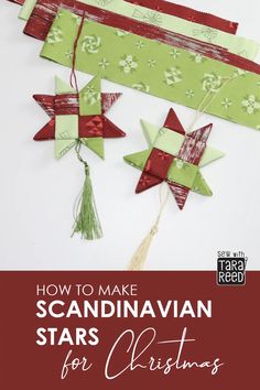 how to make scandinavian stars for christmas