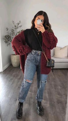 Houseparty Outfits, Stile Blair Waldorf, Adrette Outfits, Fest Outfits, Winter Fashion Outfits Casual, Elegante Casual, Trendy Fall Outfits, Mode Inspo, Outfit Inspo Fall